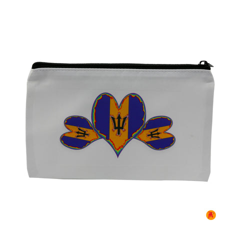 Caribbean sweet hearts Flag design Make Up/ Cosmetic/ Washbag
