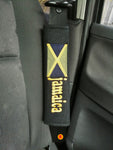 Jamaica Car Seat Belt Safety Shoulder Strap Cover