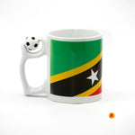 St.Kitts & Nevis Football Mug
