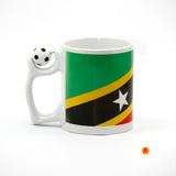 St.Kitts & Nevis Football Mug