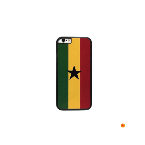 Ghana flag design iPhone Case