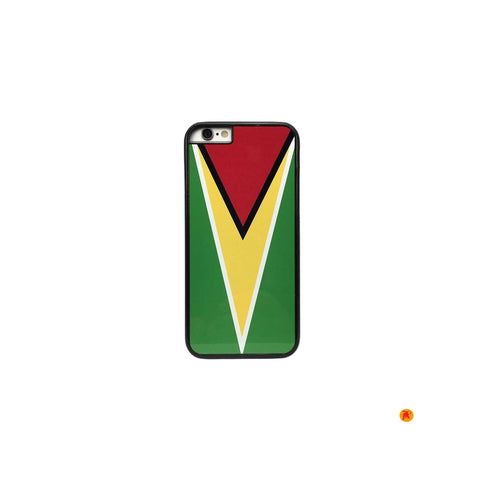 Guyana flag design iPhone Case