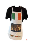 Ireland flag Happy Fathers Day Kitchen Aprons bbq chicken-gift