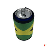 Brazil Dominica Guyana Ireland Jamaica Pan africa Linen Stubby Can Coolers