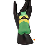 Jamaica Sanitiser Holder/Pouch with Bottle Keyring