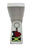 Jamaica Flag Design Keyrings
