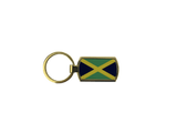 Jamaica Flag Design Keyrings