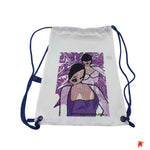 High quality robust white Sister Love Drawstring Gym Sac/Bag NEW ARRIVAL