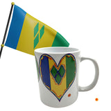 St.Vincent & the Grenadines flag design Mugs