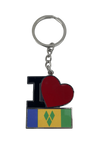 St.vincent & the Grenadines Flag Design Keyrings