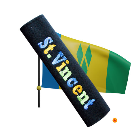 St.Vincent & the Grenadines Seat Belt Shoulder Cover Pads x 2